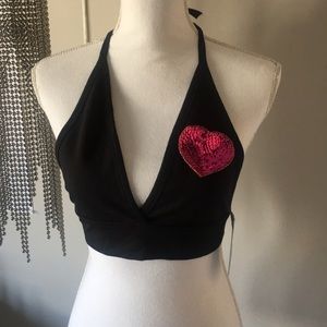 Tie Back Workout Top S